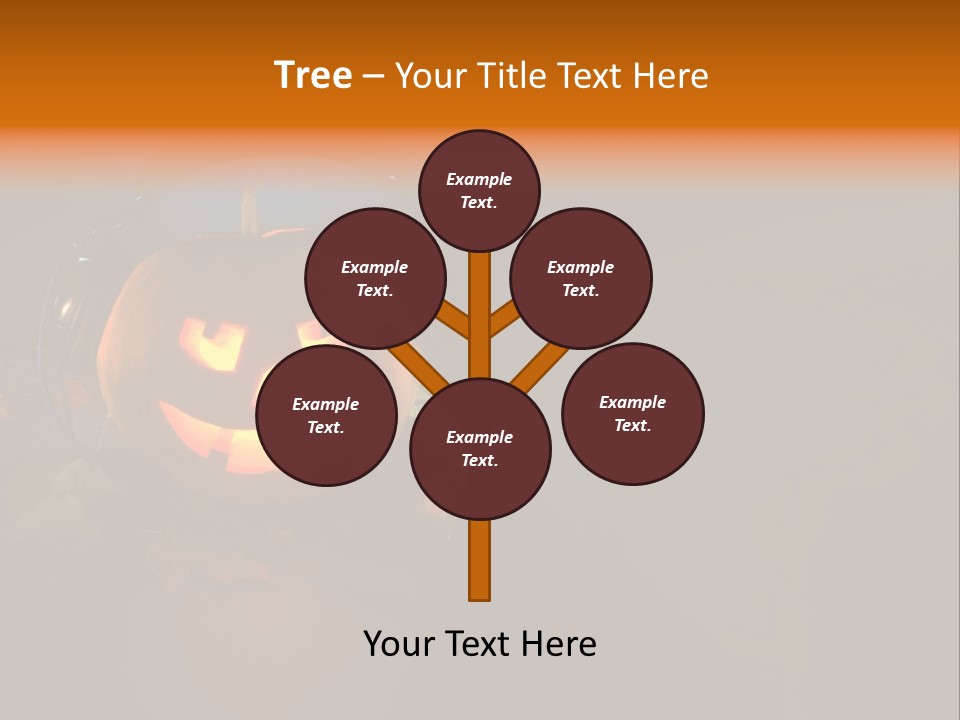 Design Trick Tree PowerPoint Template