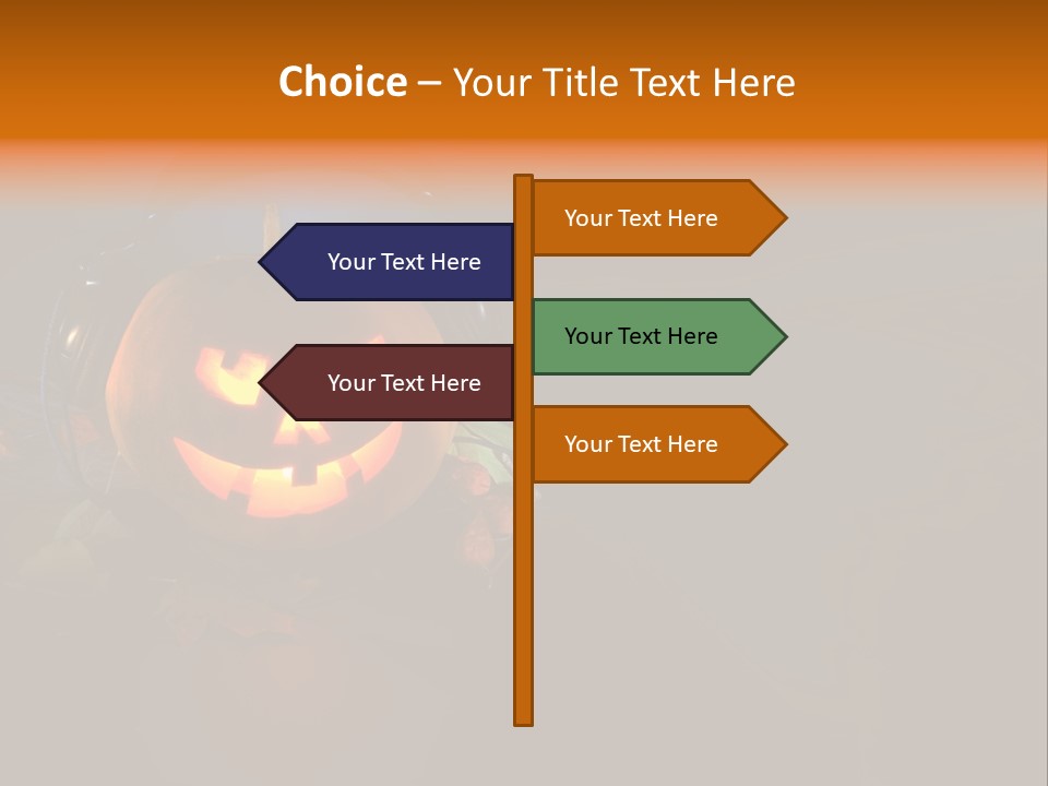 Design Trick Tree PowerPoint Template