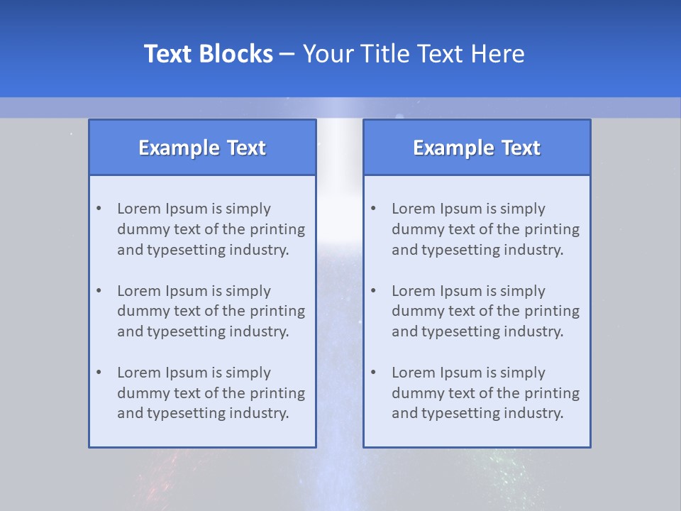 Rgb Dye Flowing PowerPoint Template