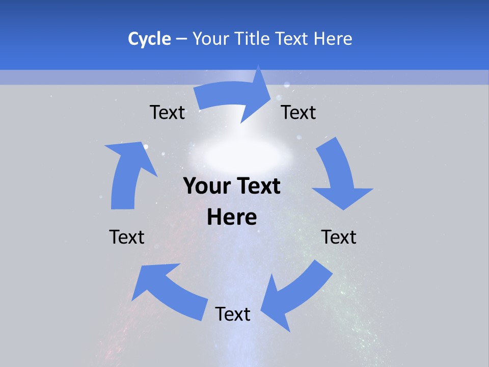 Rgb Dye Flowing PowerPoint Template