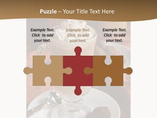 Orientation Golden Horizontal PowerPoint Template