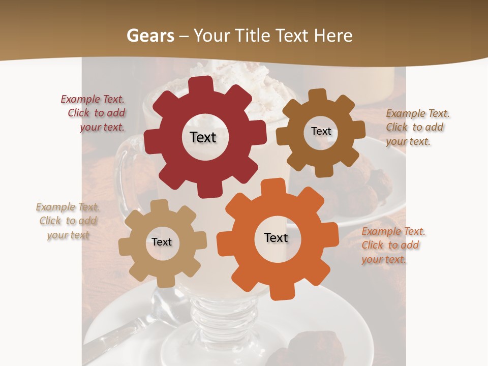 Orientation Golden Horizontal PowerPoint Template