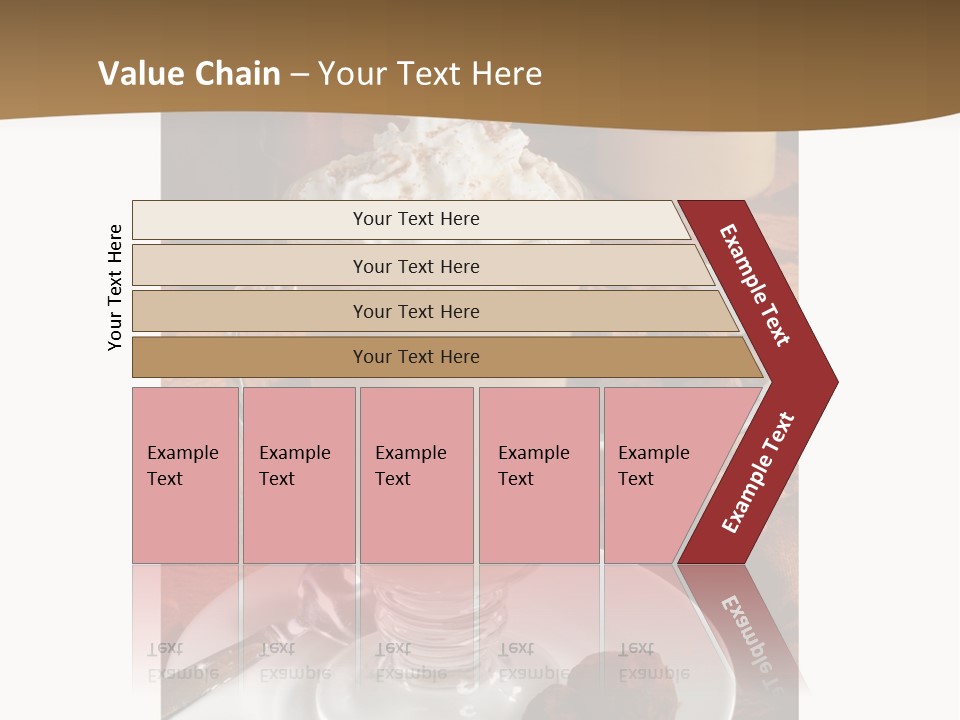 Orientation Golden Horizontal PowerPoint Template