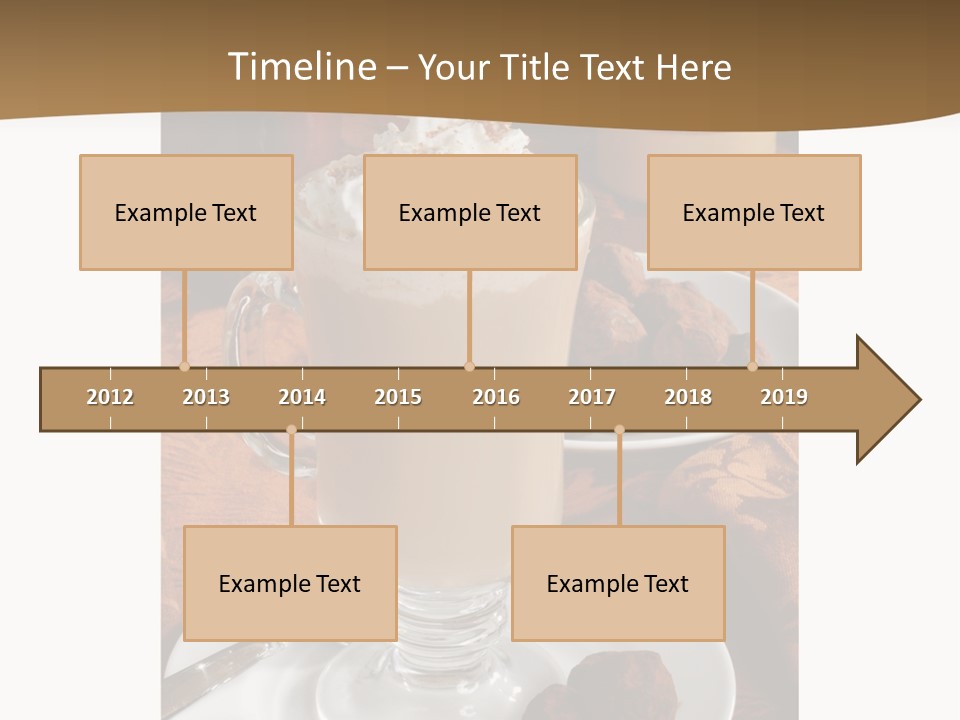 Orientation Golden Horizontal PowerPoint Template