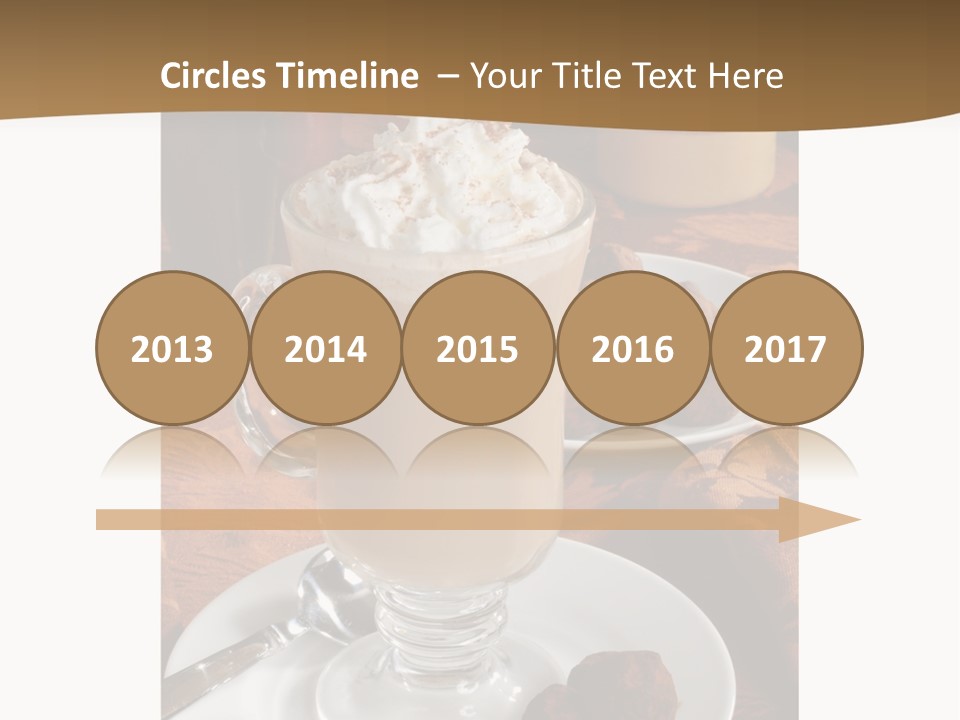 Orientation Golden Horizontal PowerPoint Template