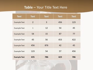 Orientation Golden Horizontal PowerPoint Template