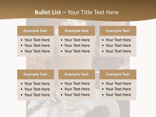 Orientation Golden Horizontal PowerPoint Template