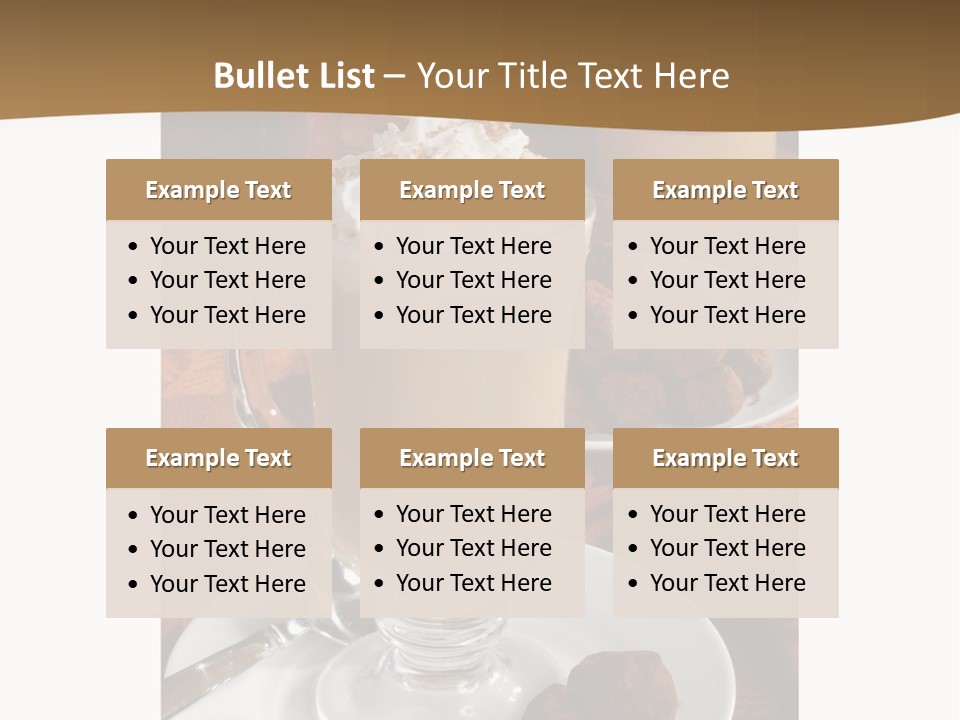 Orientation Golden Horizontal PowerPoint Template