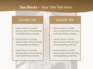Orientation Golden Horizontal PowerPoint Template