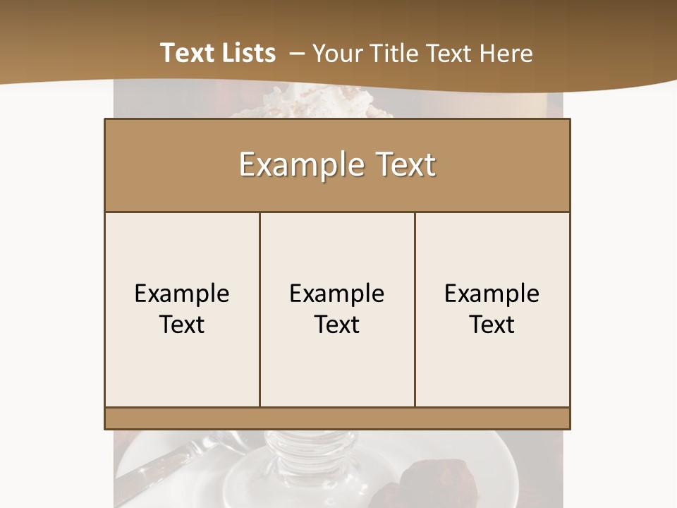 Orientation Golden Horizontal PowerPoint Template