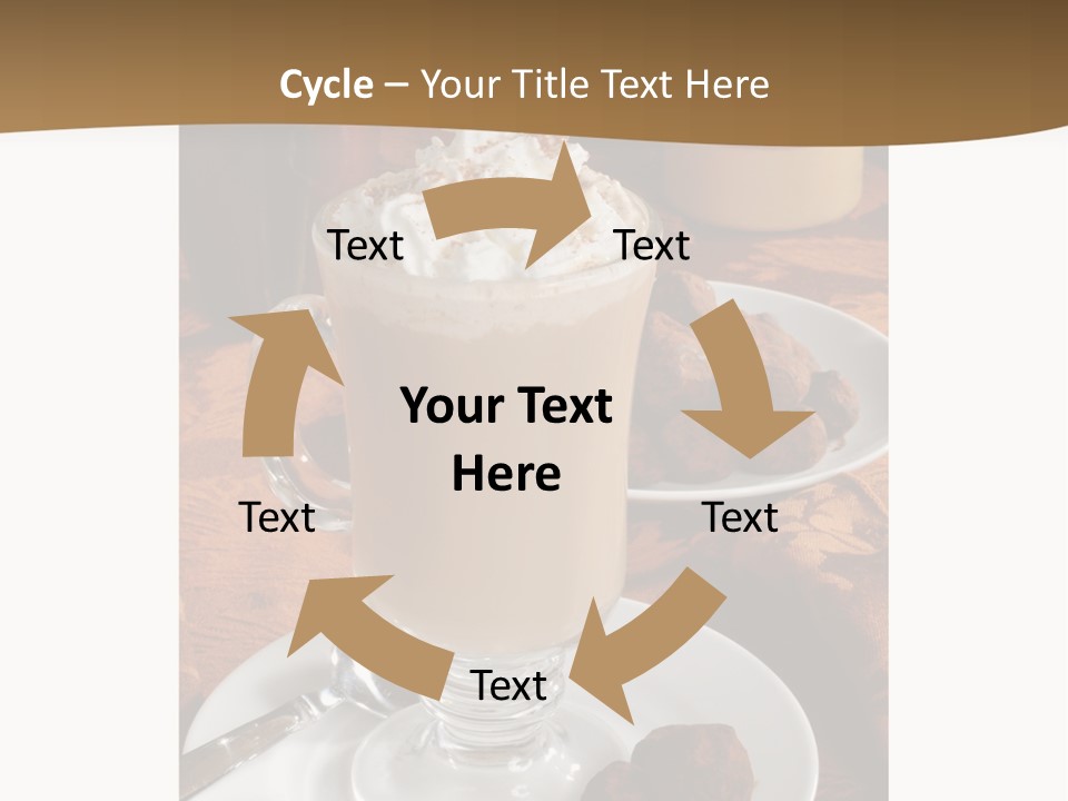 Orientation Golden Horizontal PowerPoint Template