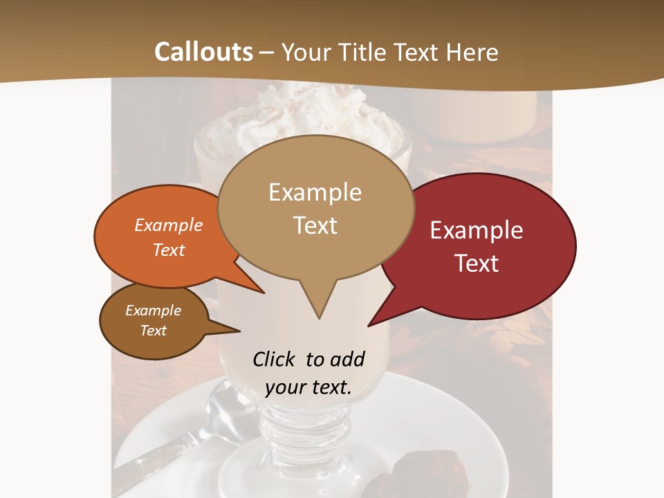 Orientation Golden Horizontal PowerPoint Template