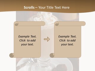 Orientation Golden Horizontal PowerPoint Template