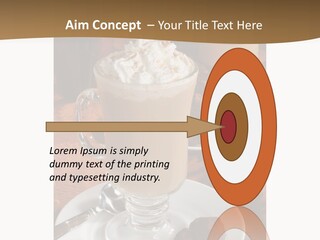 Orientation Golden Horizontal PowerPoint Template