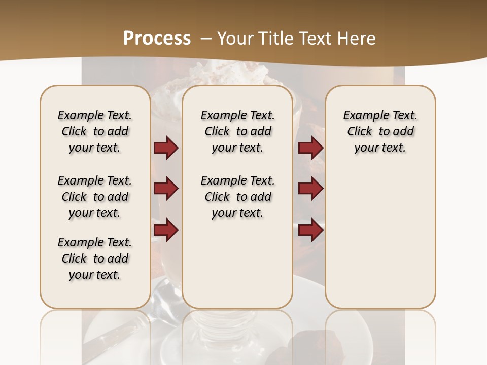 Orientation Golden Horizontal PowerPoint Template