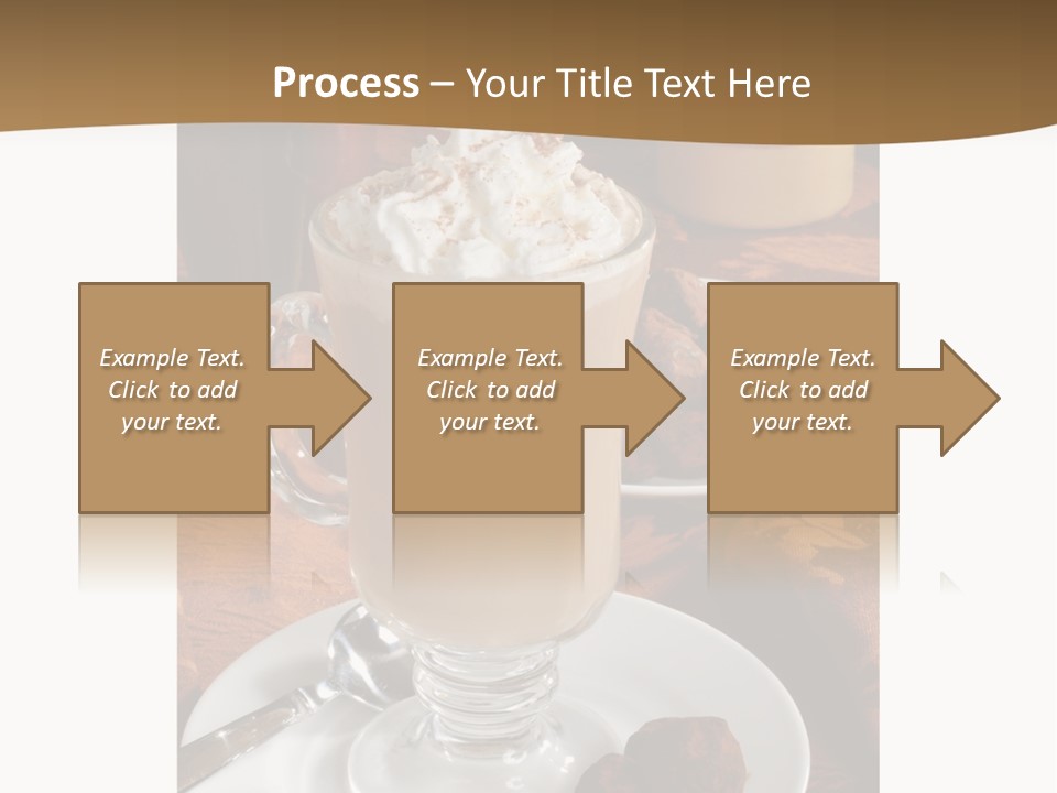 Orientation Golden Horizontal PowerPoint Template