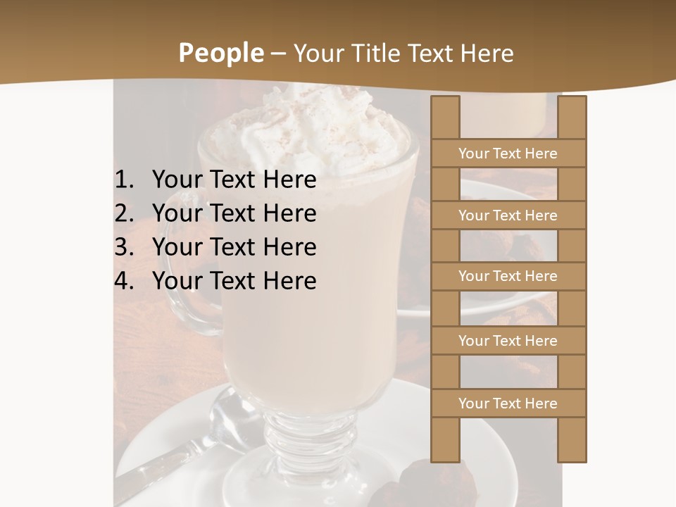 Orientation Golden Horizontal PowerPoint Template