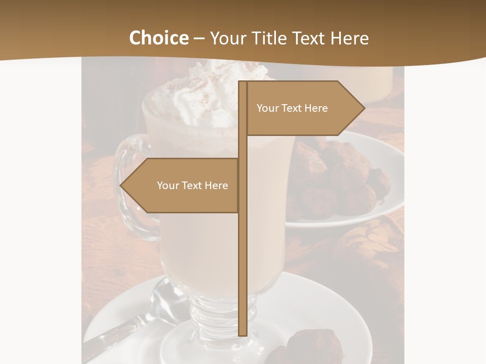 Orientation Golden Horizontal PowerPoint Template