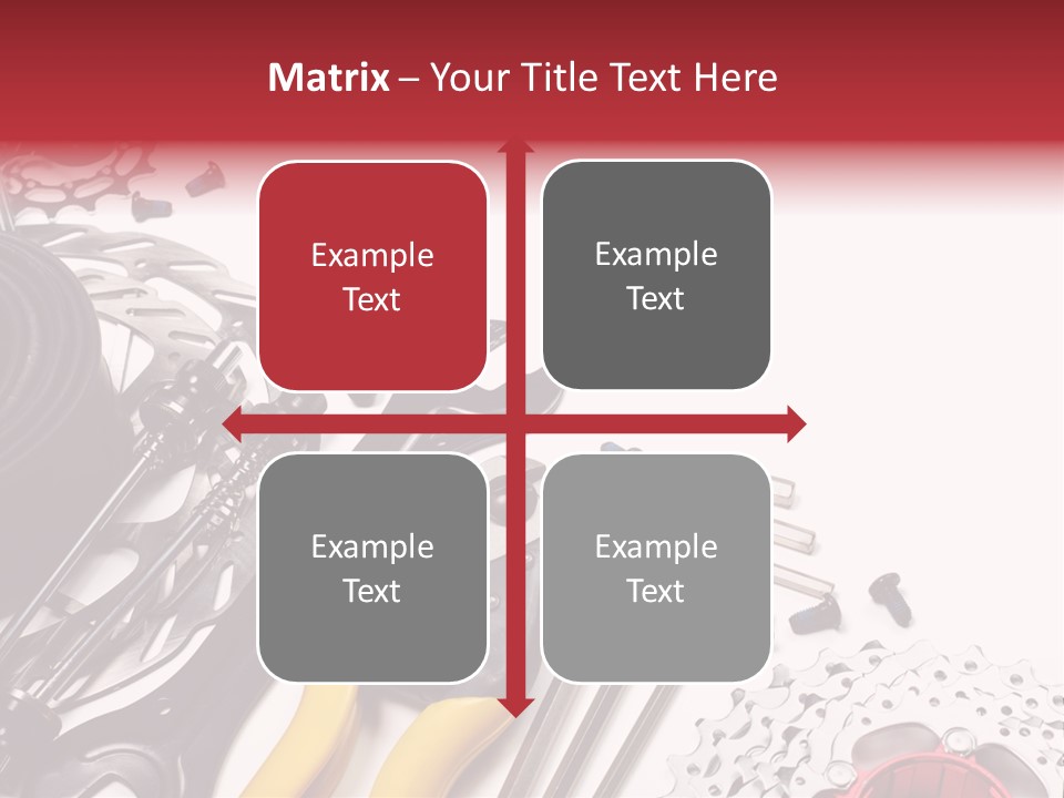 A Variety Of Tools Are Displayed On A White Background PowerPoint Template