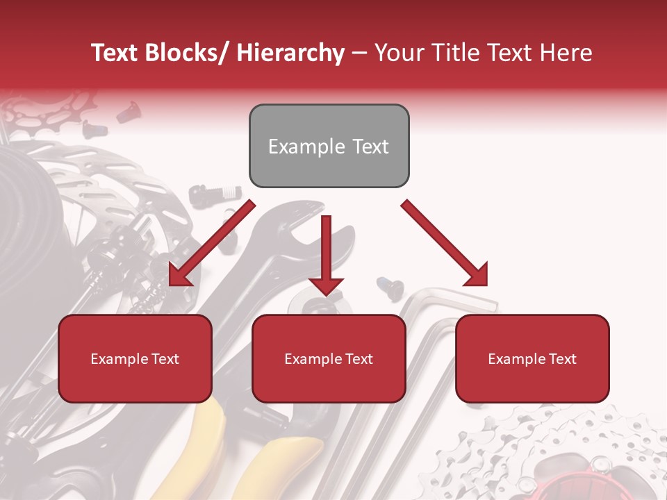 A Variety Of Tools Are Displayed On A White Background PowerPoint Template