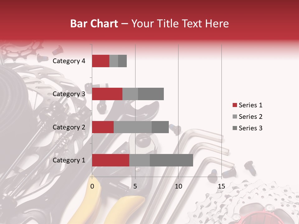 A Variety Of Tools Are Displayed On A White Background PowerPoint Template