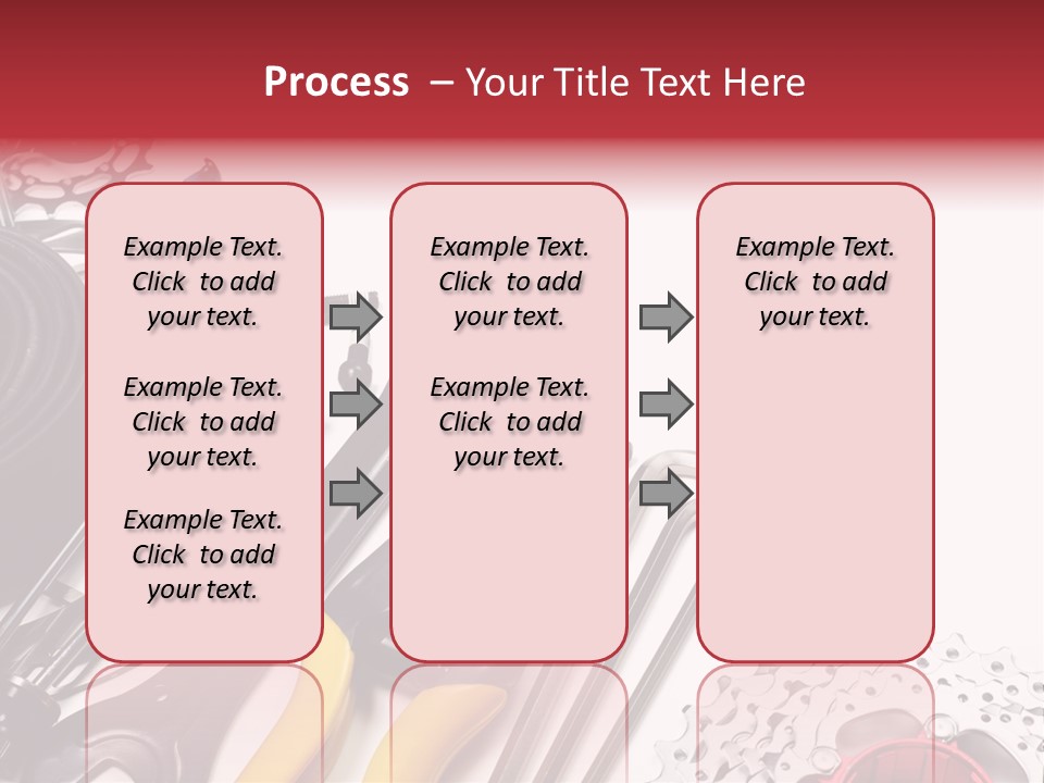 A Variety Of Tools Are Displayed On A White Background PowerPoint Template