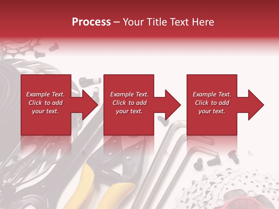 A Variety Of Tools Are Displayed On A White Background PowerPoint Template