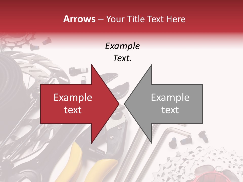 A Variety Of Tools Are Displayed On A White Background PowerPoint Template