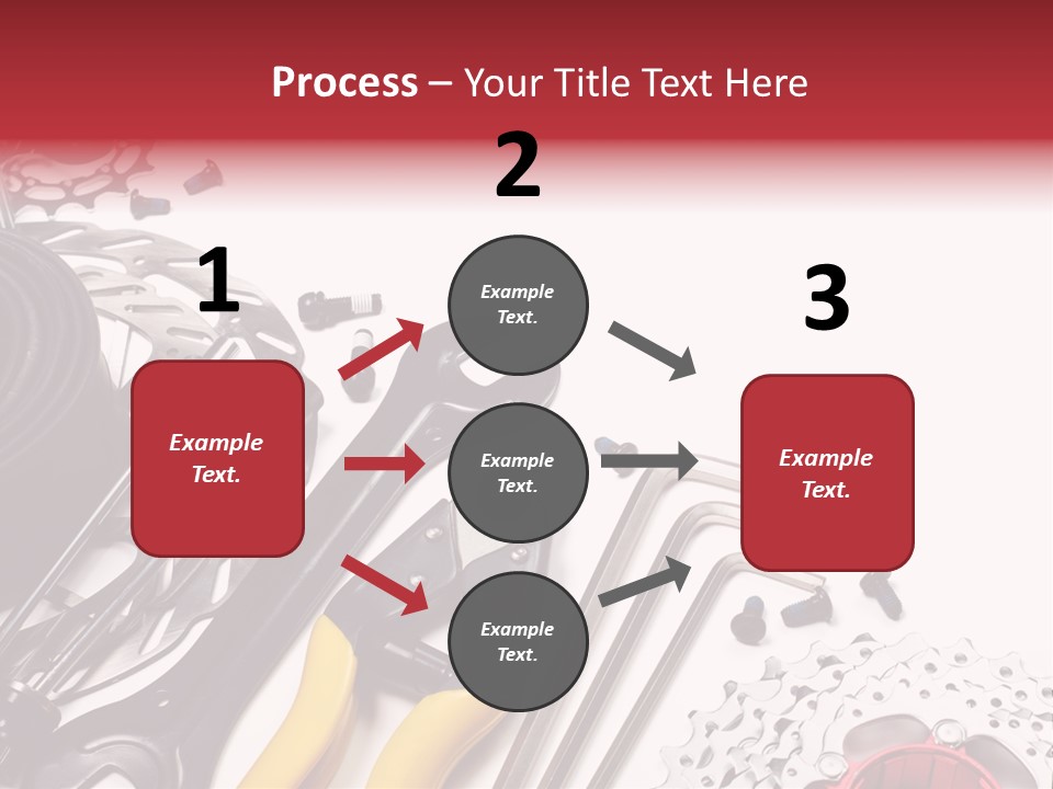 A Variety Of Tools Are Displayed On A White Background PowerPoint Template