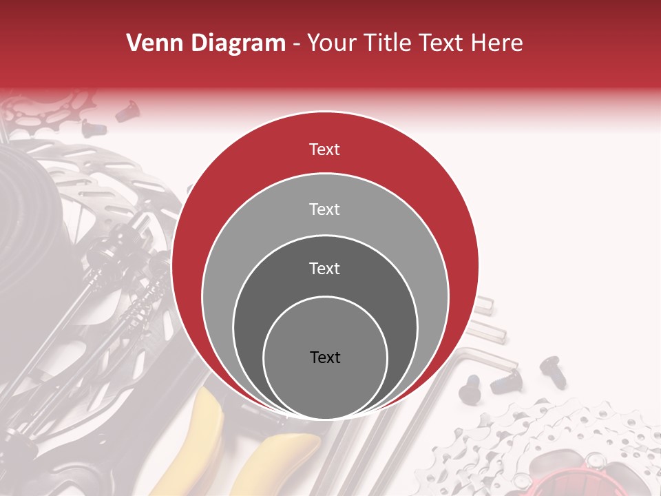 A Variety Of Tools Are Displayed On A White Background PowerPoint Template