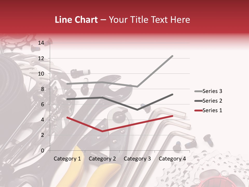 A Variety Of Tools Are Displayed On A White Background PowerPoint Template