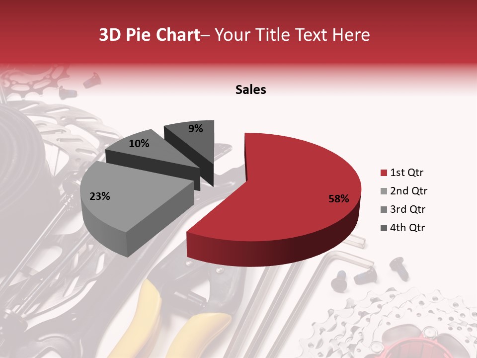 A Variety Of Tools Are Displayed On A White Background PowerPoint Template
