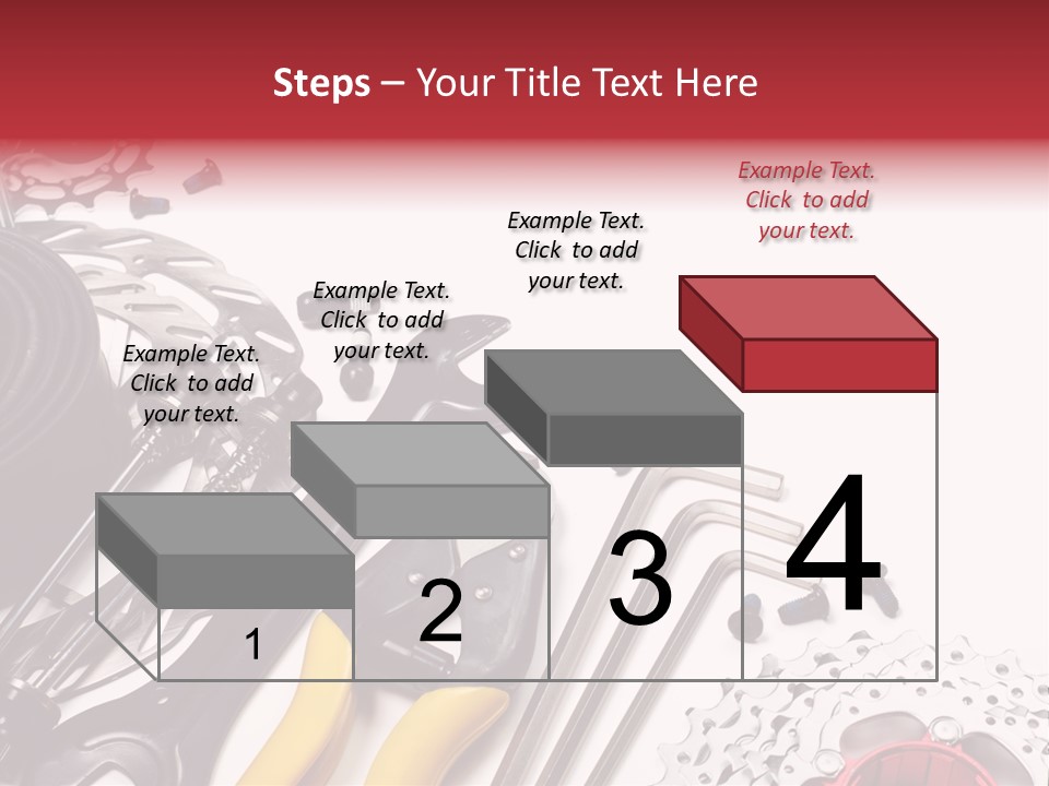 A Variety Of Tools Are Displayed On A White Background PowerPoint Template