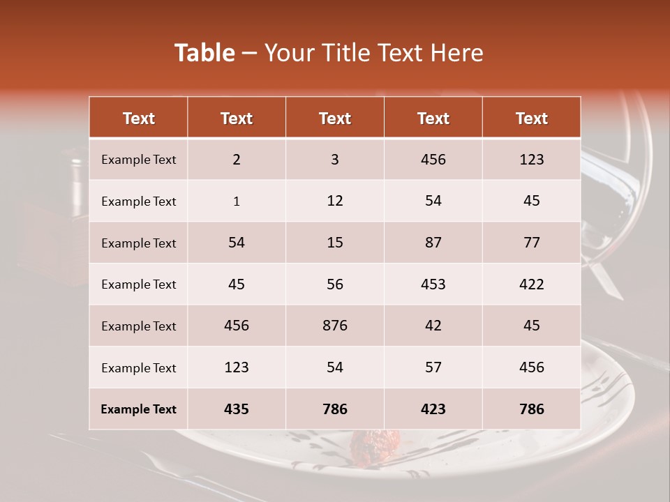 A Plate Of Food And A Bottle Of Wine On A Table PowerPoint Template
