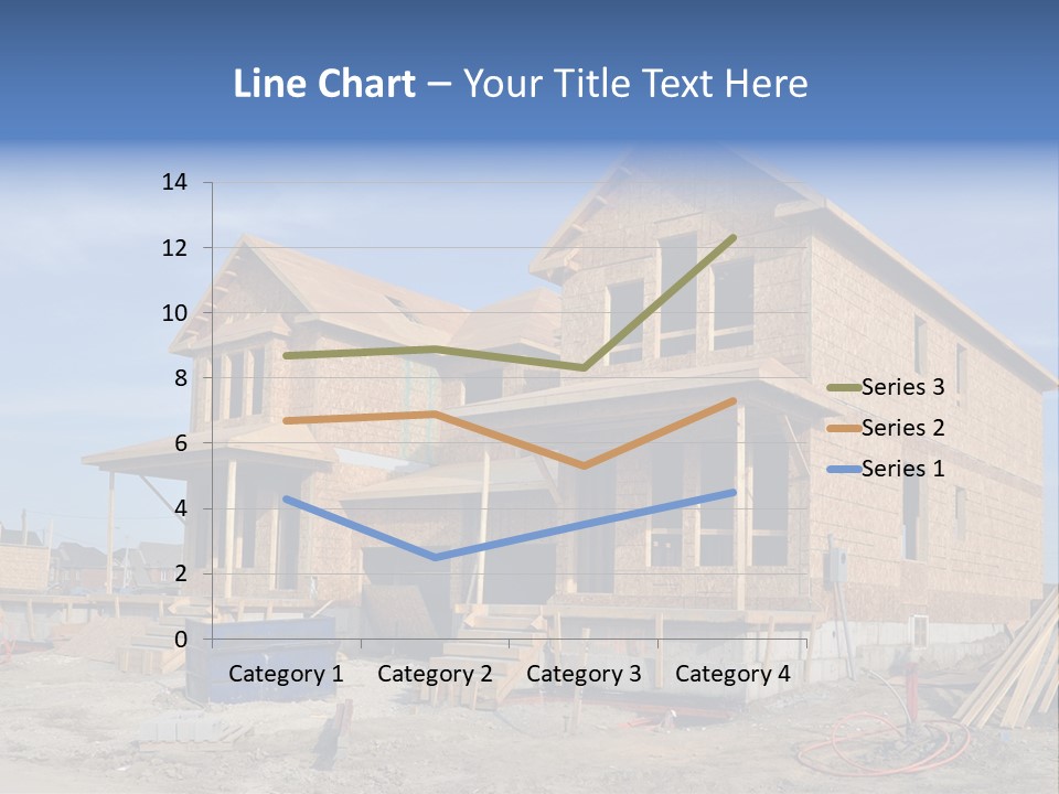 Suburban Building Site Economy PowerPoint Template