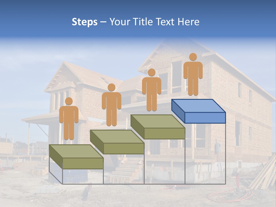 Suburban Building Site Economy PowerPoint Template