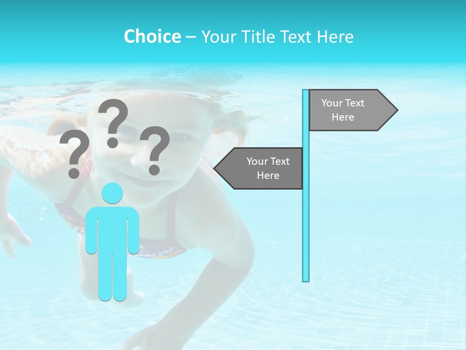 Holding Funny Life PowerPoint Template