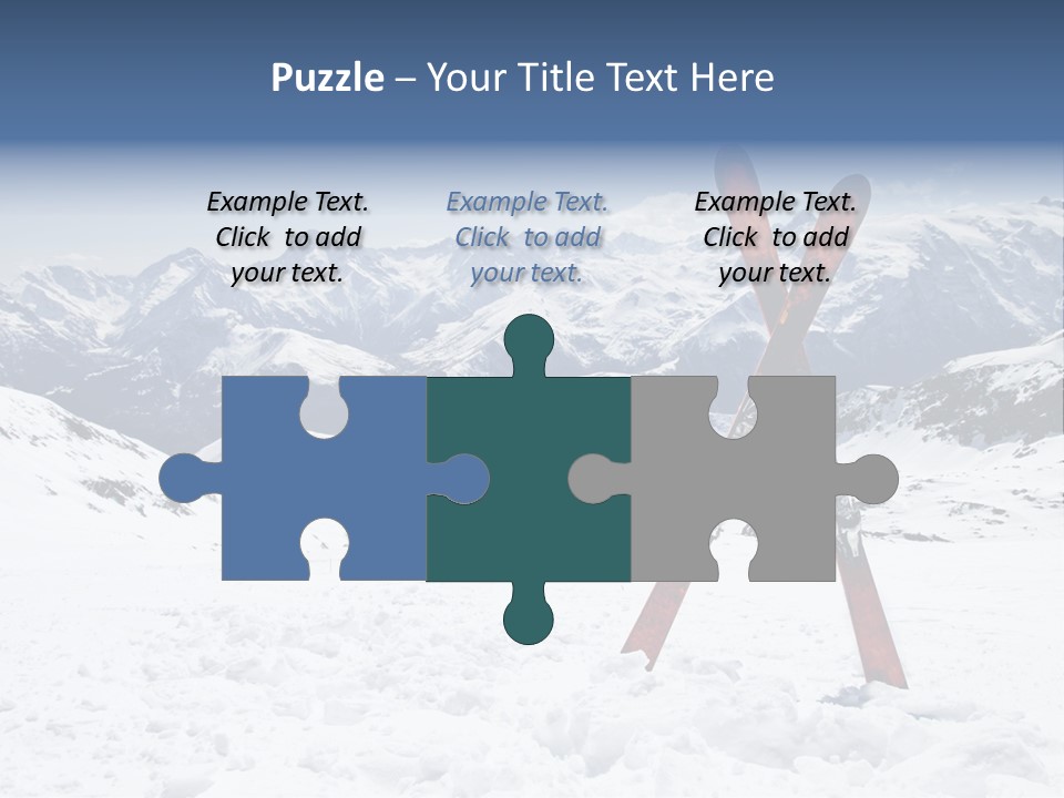 Equipment Cold Nature PowerPoint Template