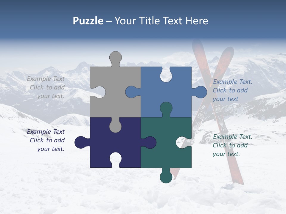 Equipment Cold Nature PowerPoint Template