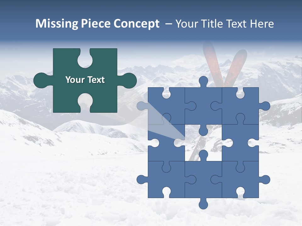 Equipment Cold Nature PowerPoint Template