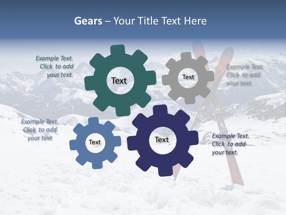 Equipment Cold Nature PowerPoint Template