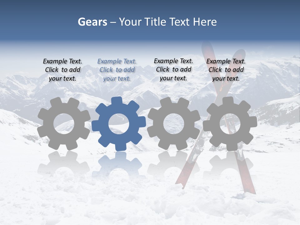 Equipment Cold Nature PowerPoint Template