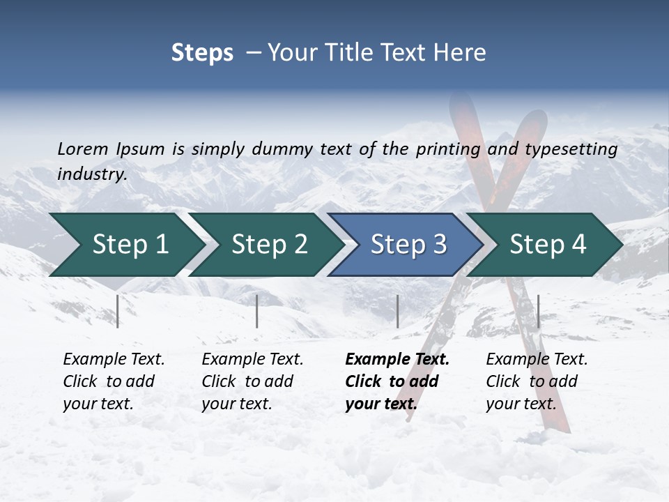 Equipment Cold Nature PowerPoint Template
