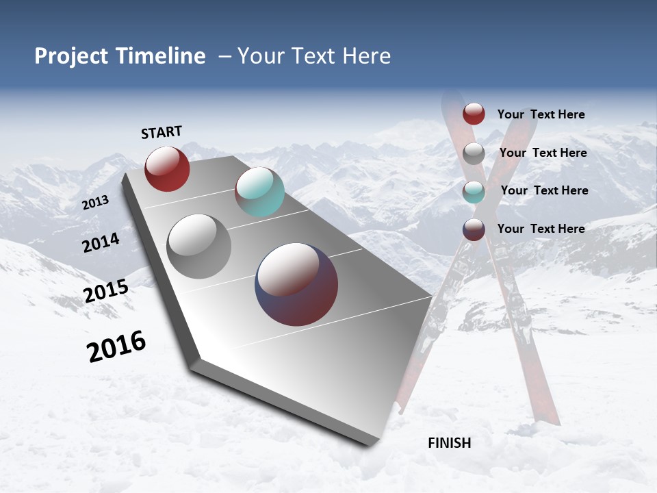 Equipment Cold Nature PowerPoint Template