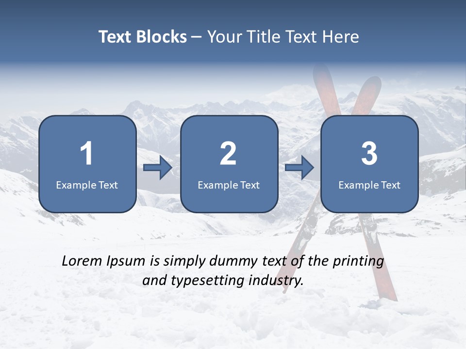 Equipment Cold Nature PowerPoint Template