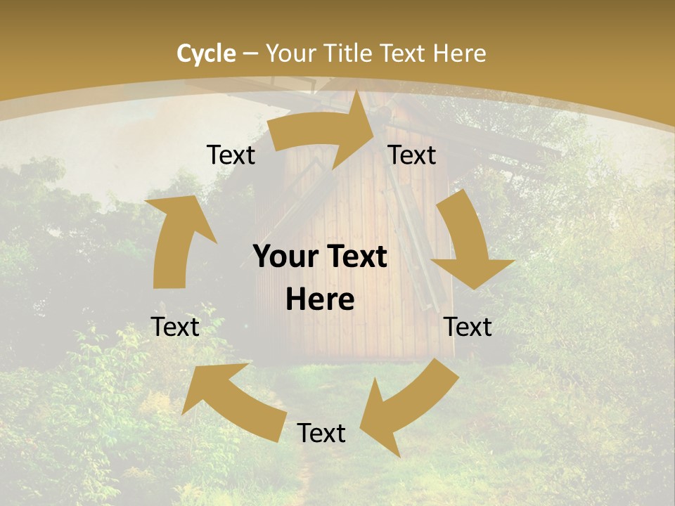 Tourist Nature Park PowerPoint Template