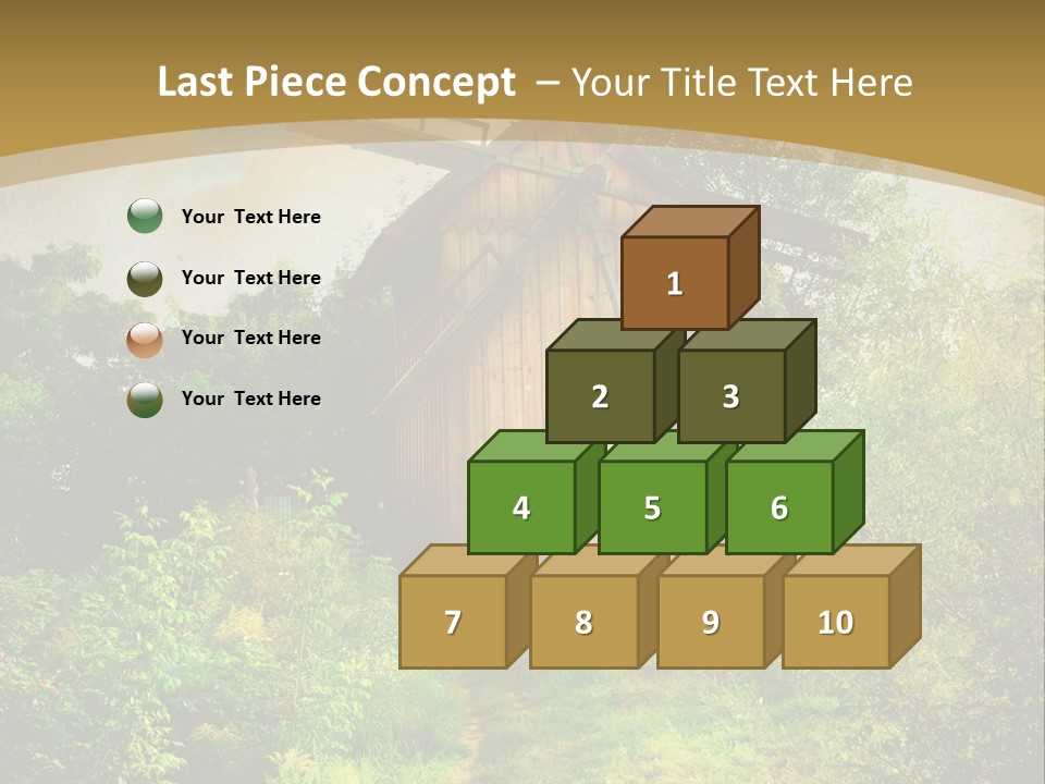 Tourist Nature Park PowerPoint Template