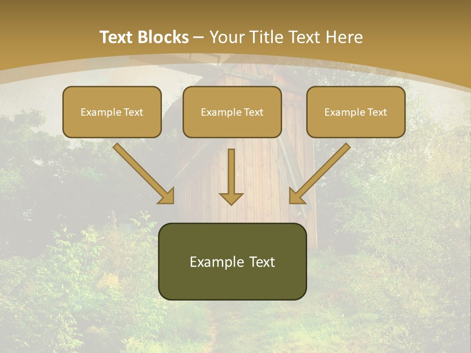 Tourist Nature Park PowerPoint Template