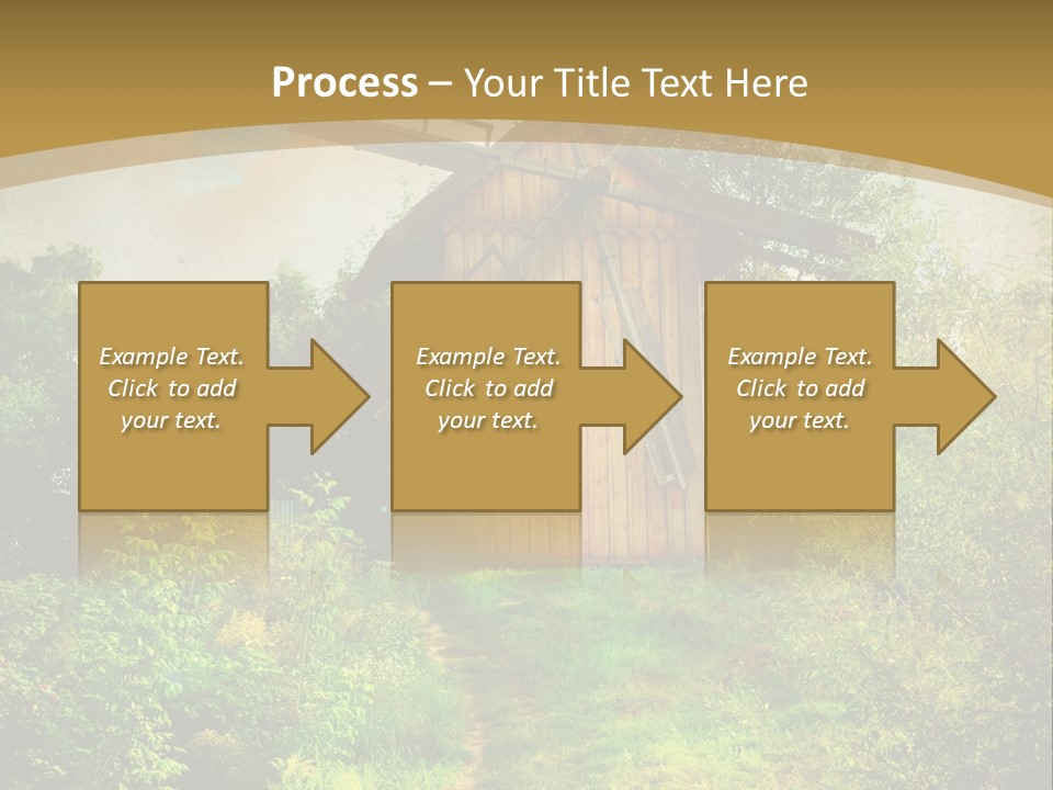 Tourist Nature Park PowerPoint Template