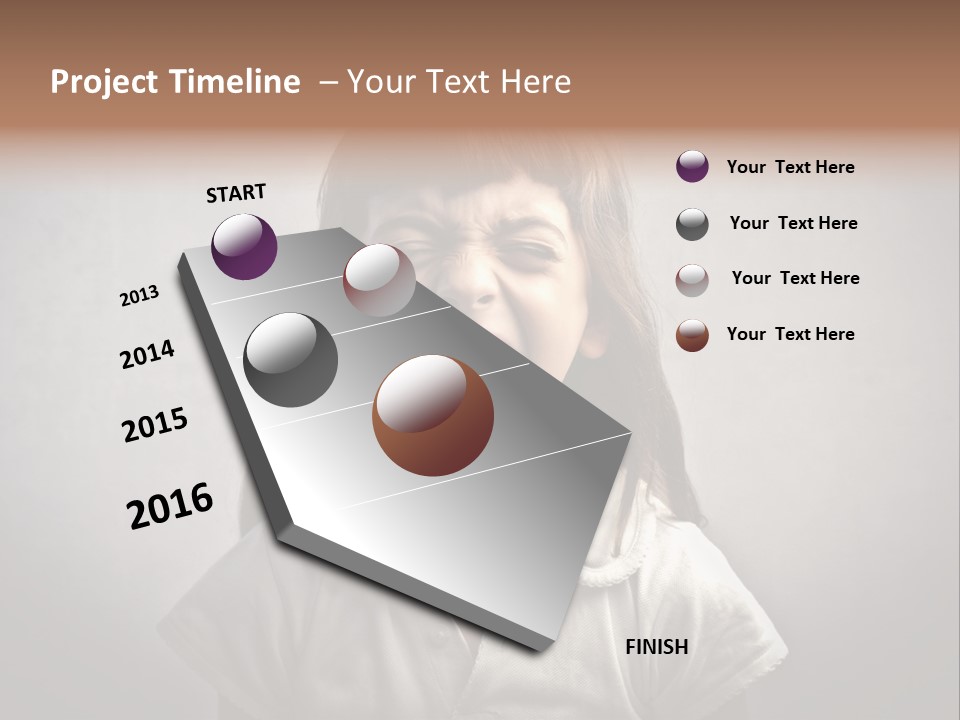 Sadness Anger Fury PowerPoint Template